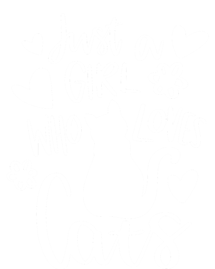 Just A Girl Who Loves Cats Cat Girl T-Shirt