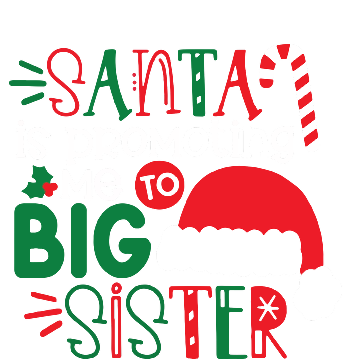 Santa Big Sister For Girl T-Shirt