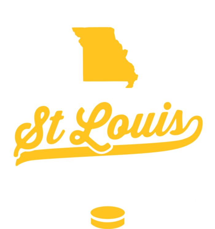 Vintage St. Louis Ice Hockey Sticks Sports Team Fan Gift T-Shirt