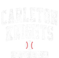 Carleton College Knights Baseball Arch Vintage Design T-Shirt