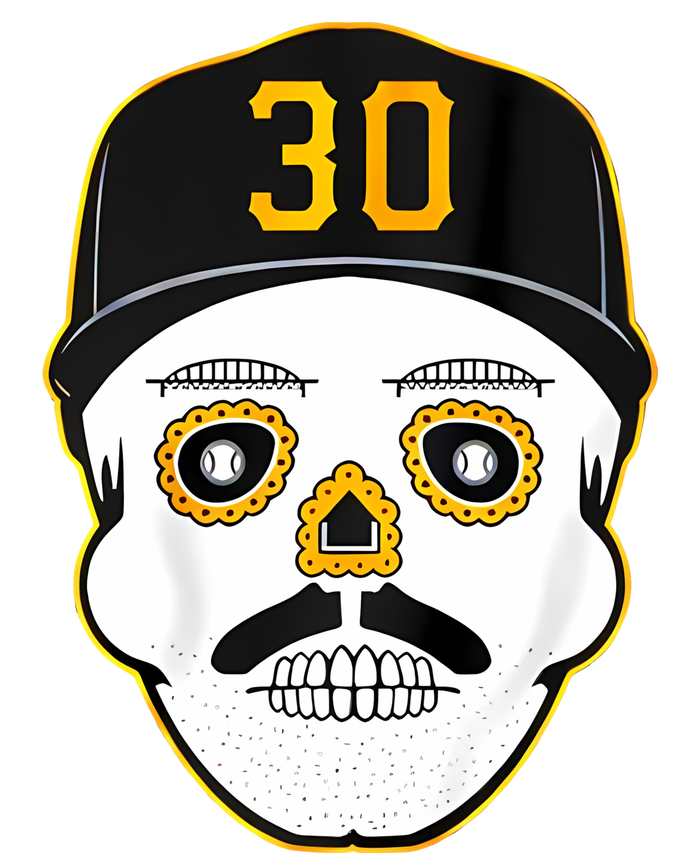 Skenes Sugar Skull Baseball Fan T-Shirt