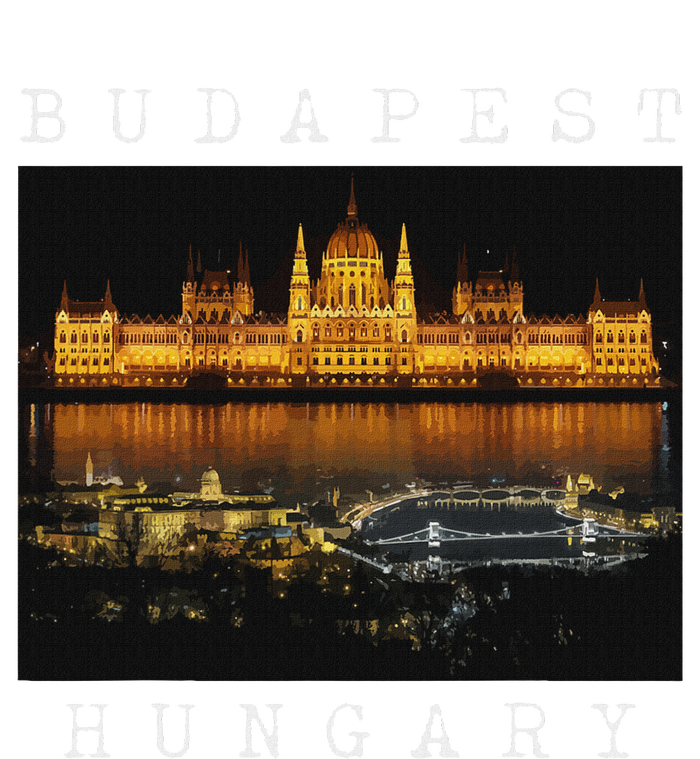 Budapest Hungary Skyline Souvenir Vintage T-Shirt