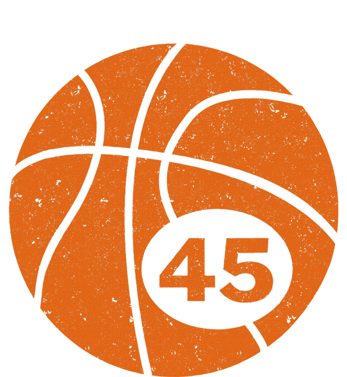 Basketball Player Jersey Number 45 Graphic T-Shirt