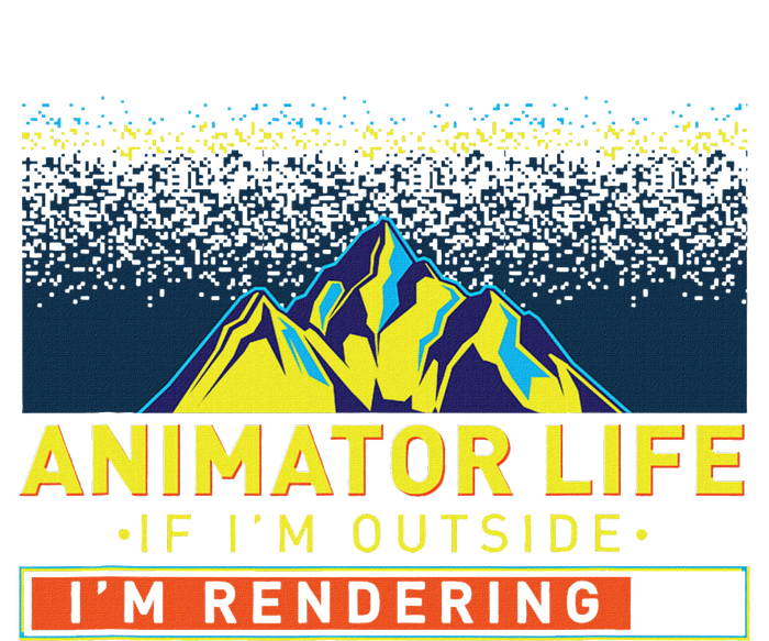 Animator Life Animation Visual Artist Rendering Graphic Art T-Shirt