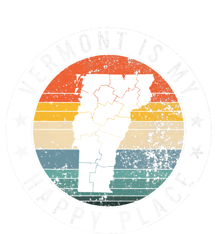 Vermont Is My Happiest Place Vt State Vacation Montpelier T-Shirt