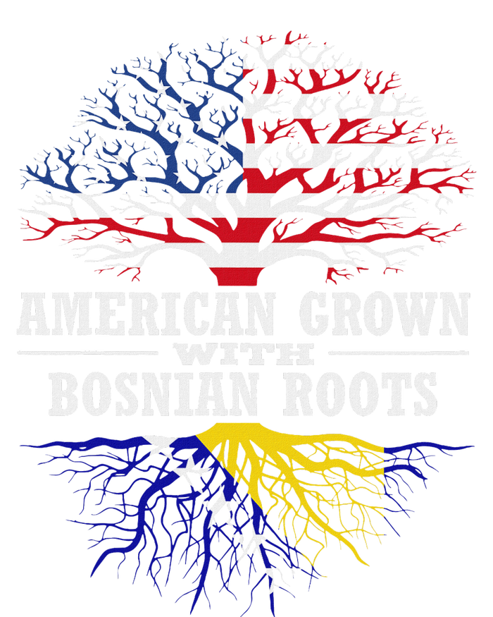 American Grown With Bosnian Roots Usa Bosnia And Herzegovina T-Shirt