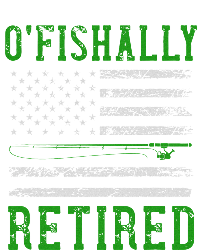 Border Patrol Agent Usa Flag Fishing Retirement T-Shirt