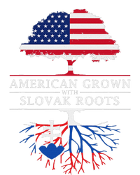 American Grown With Slovak Roots Slovakia Flexfit Unipanel Trucker Cap