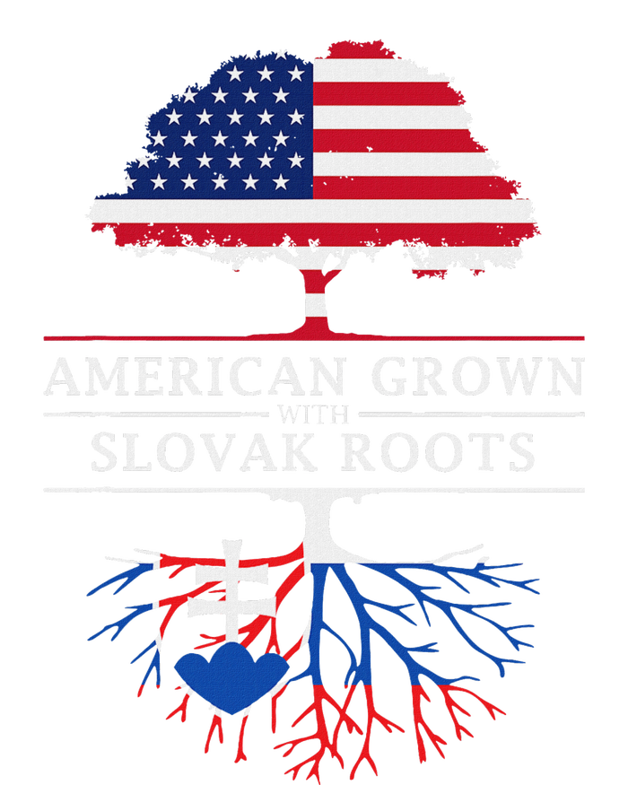 American Grown With Slovak Roots Slovakia Flexfit Unipanel Trucker Cap