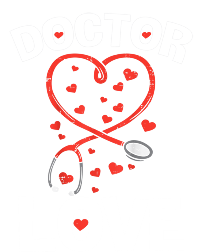 Doctor Love Heart Stethoscope Cute Nurse And Doctor Valentines Gift Ladies Essential Tank