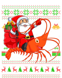 Ugly Xmas Funny Santa Riding Shrimp Fish Christmas Cute Gift Sweatshirt