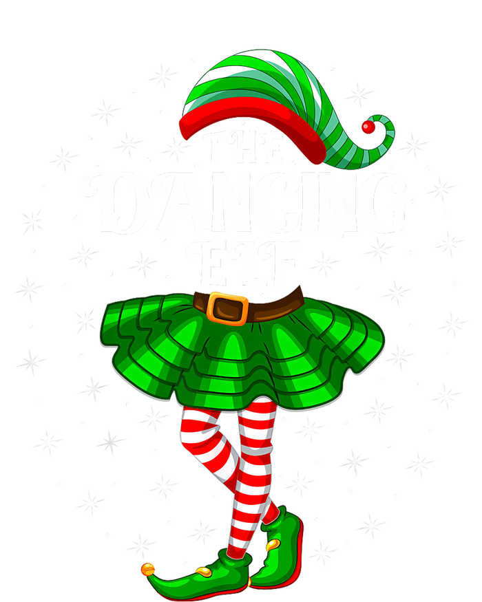 Dancing Elf Christmas Family Matching Women Girl Xmas Dance T-Shirt