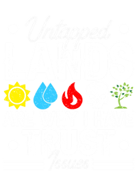 Untapped Lands Trust Issues Funny Magic Geek Tcg Gift T-Shirt