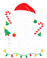 Most Likely To Be SantaS Favorite Adult Christmas T-Shirt