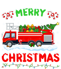 Xmas Tree Decoration Firefighter Fire Truck Christmas Funny Gift T-Shirt