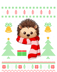 Xmas Ugly Style Hedgehog Christmas Gift T-Shirt