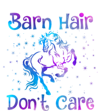 Barn Hair DonT Care Funny Horse Lover N Gift T-Shirt