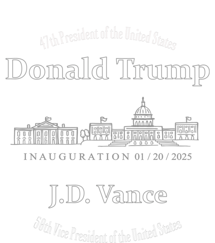 Inauguration Day 2025 And Donald Trump And 47th President T-Shirt