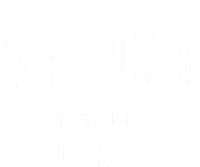 Malone Texas Tx Vintage Sports Established Women's Perfect Tri Tunic Long Sleeve Shirt