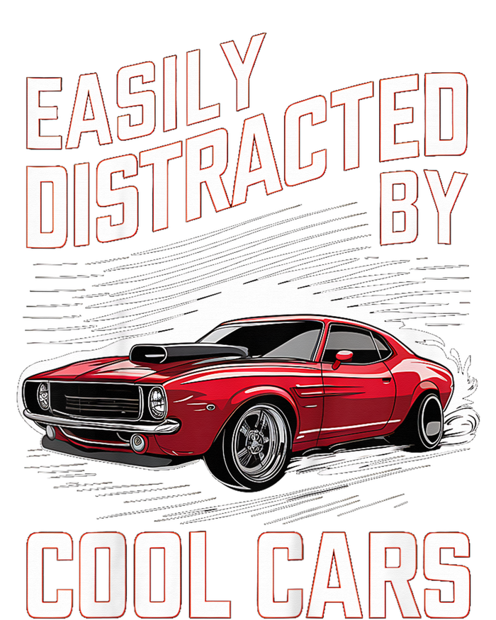 Vintage Muscle Car Easily Distracted By Cool Cars T-Shirt