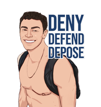 Deny Defend Depose V-Neck T-Shirt