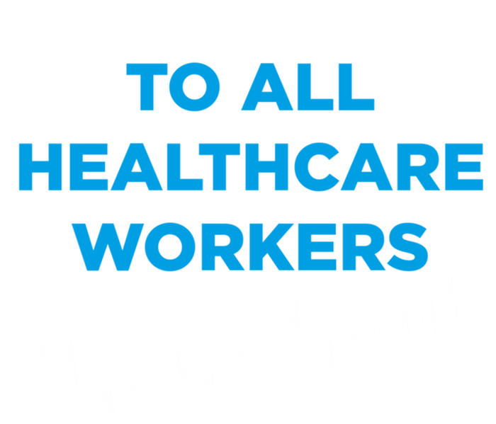 Healthcare Workers Thank You! Nurses & Doctors Support T-Shirt