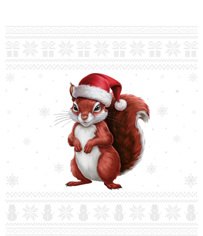 Squirrel Lovers Santa Ugly Xmas Cool Gift T-Shirt