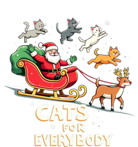 Cats For Everybody Christmas Cat Funny Xmas Santa Gift Mesh Reversible Basketball Jersey Tank