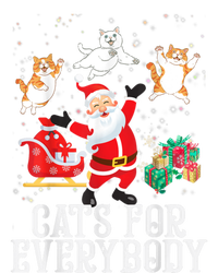 Cats For Everybody Christmas Cat Funny Xmas Santa Gift T-Shirt