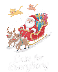 Cats For Everybody Xmas Cat Santa Festive Cat Christmas Cats Gift T-Shirt