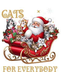 Cats For Everybody Xmas Funny Christmas Santa Gift T-Shirt