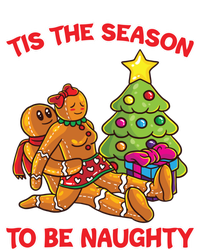 Tis The Season To Be Naughty Gingerbread Love Couple Gift T-Shirt