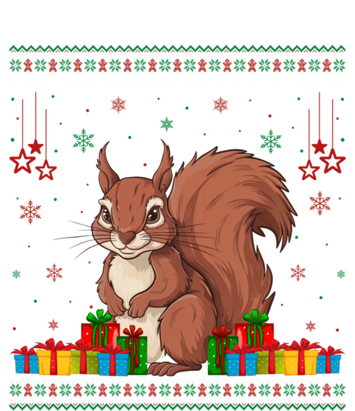 Ugly Christmas Funny Squirrel Lovers Xmas Holiday Gift T-Shirt