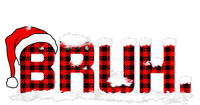 Bruh Plaid Xmas Funny Christmas Pajamas Canvas