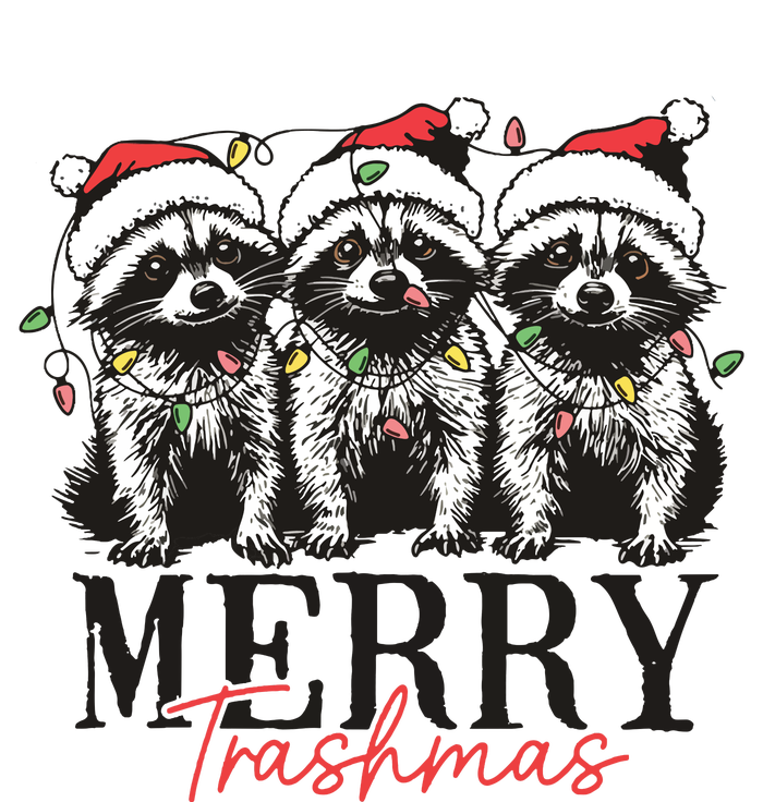 Merry Trashmas Funny Christmas Raccoon Christmas Animal Pajama Set