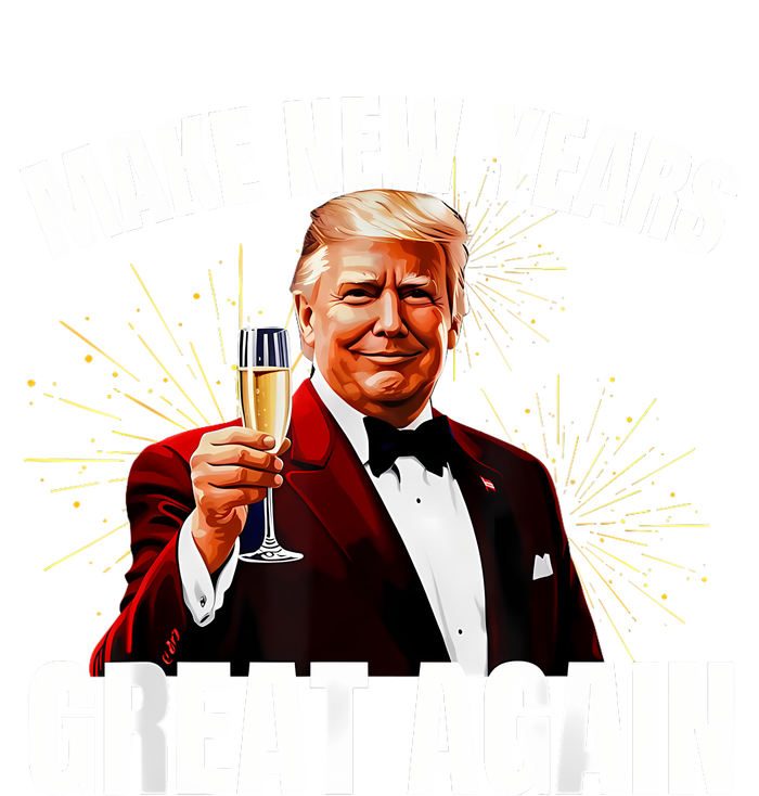 Trump Make New Year Great Again Happy New Years Eve Day 2025 Women's Long Sleeve Flannel Pajama Set 