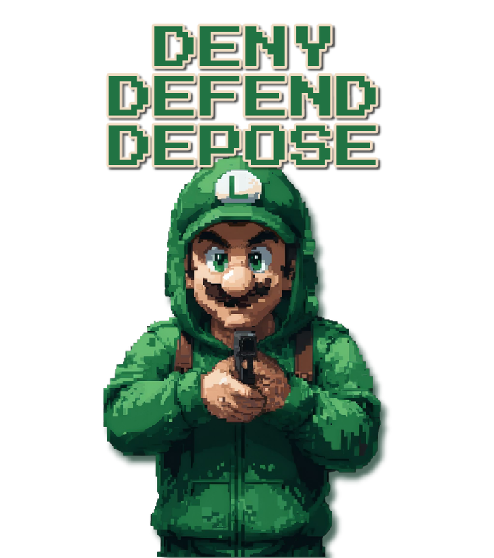 Deny Defend Depose Green Pixelated Hero Women's T-Shirt