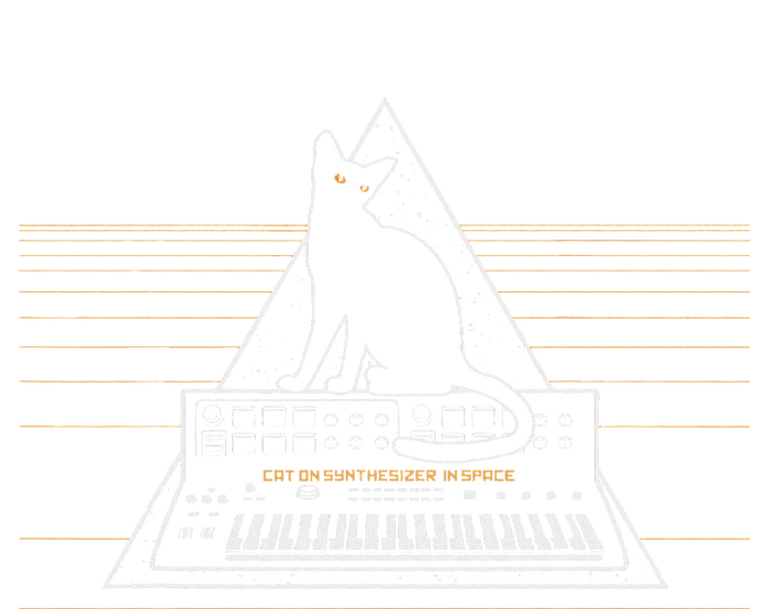 Cats On Synthesizer In Space Lover Music Producer Synth Daily Commute Backpack