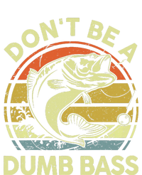 Fishing Dont Be Dumb Bass Graphic Funny Dad Impact Tech Backpack