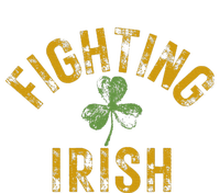 Fighting Irish History Gold Shamrock Design T-Shirt