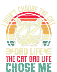 I DidnT Choose The Cat Dad Life The Cat Dad Life Chose Me Gift Full Zip Hoodie