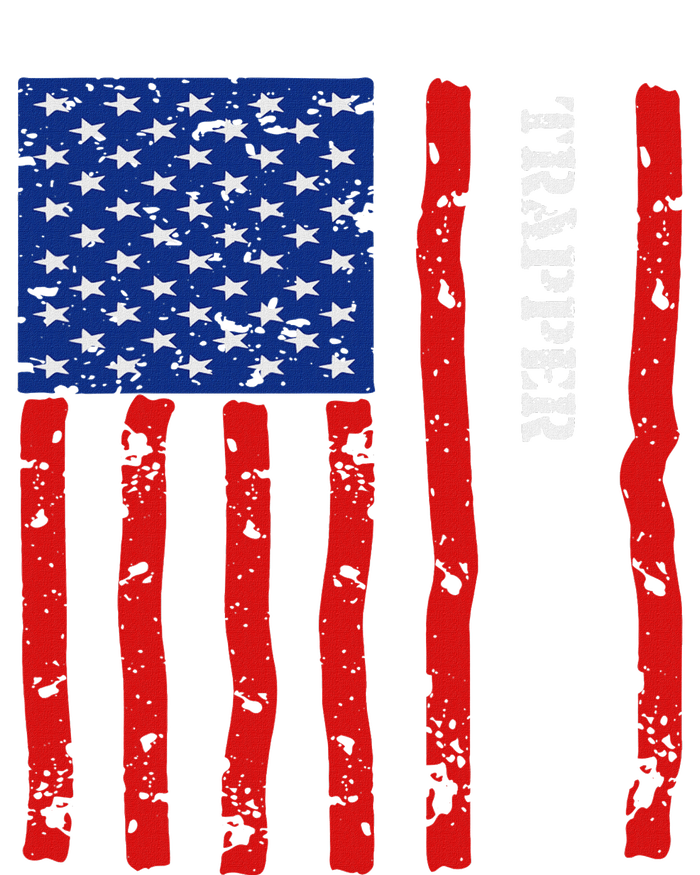 Cool Trapper Accessories Things Stuff Usa Flag Bumper Sticker