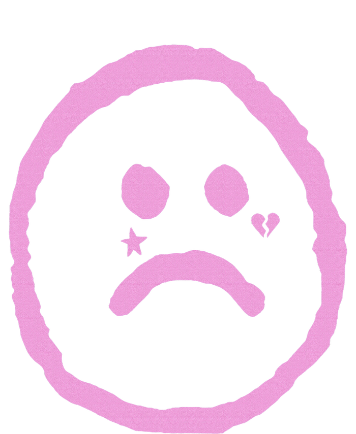 Emo Peep Sad Face Tattoo Goth Rap Hip Hop T-Shirt