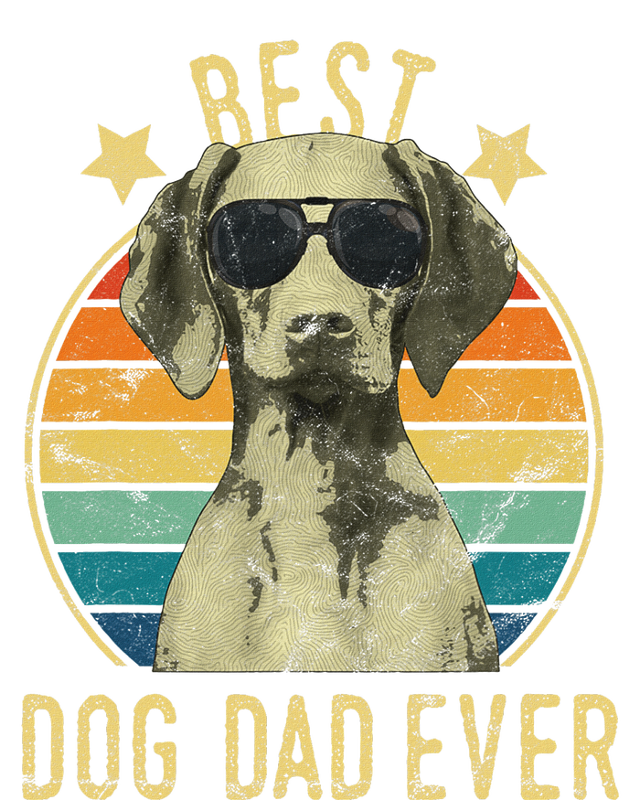 Best Dog Dad Ever Vizsla FatherS Day Gift Bumper Sticker