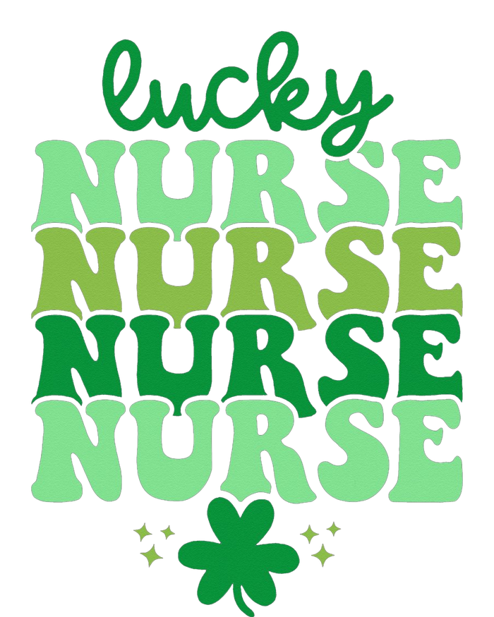 Irish Nurse St Patricks Day Shamrock Stethocsope T-Shirt