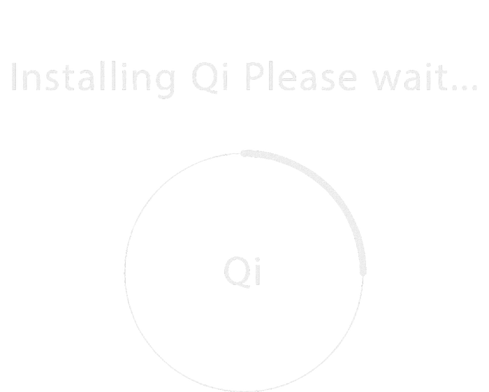 Installing Qi Please Wait Qigong T-Shirt