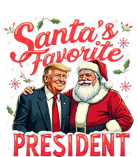 SantaS Favorite President Christmas Funny Trump Xmas Pajama T-Shirt