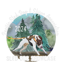 2024 Psdsa Sled Dog Showcase Gsp With Full Color Background T-Shirt