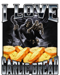 Funny Cringe Skeleton Meme I Love Garlic Bread T-Shirt