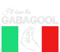 Italiano Gabagool Capicola Italian Slang Italy Flag Long Sleeve Shirt